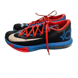 Nike KD VI 6‎ away OKC thunder blue 9.5 basketball sneakers